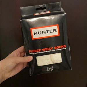 Hunter fleece wells socks